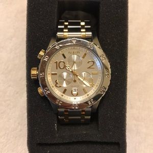 Two Tone Nixon Watch